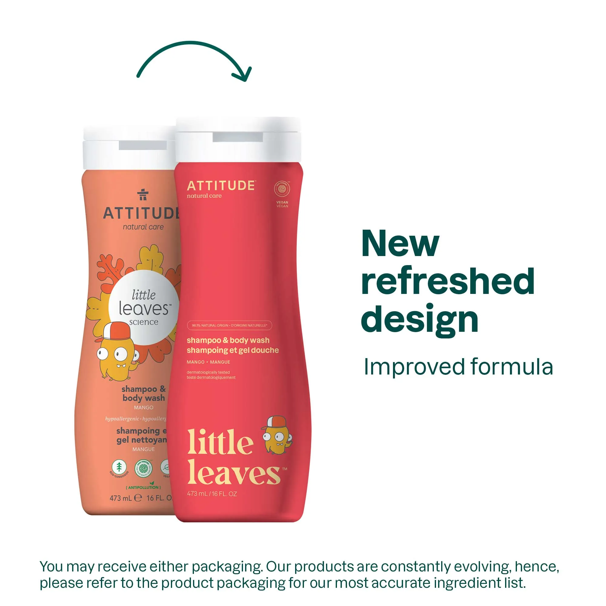 2-in-1 shampoo and body wash : LITTLE LEAVES™