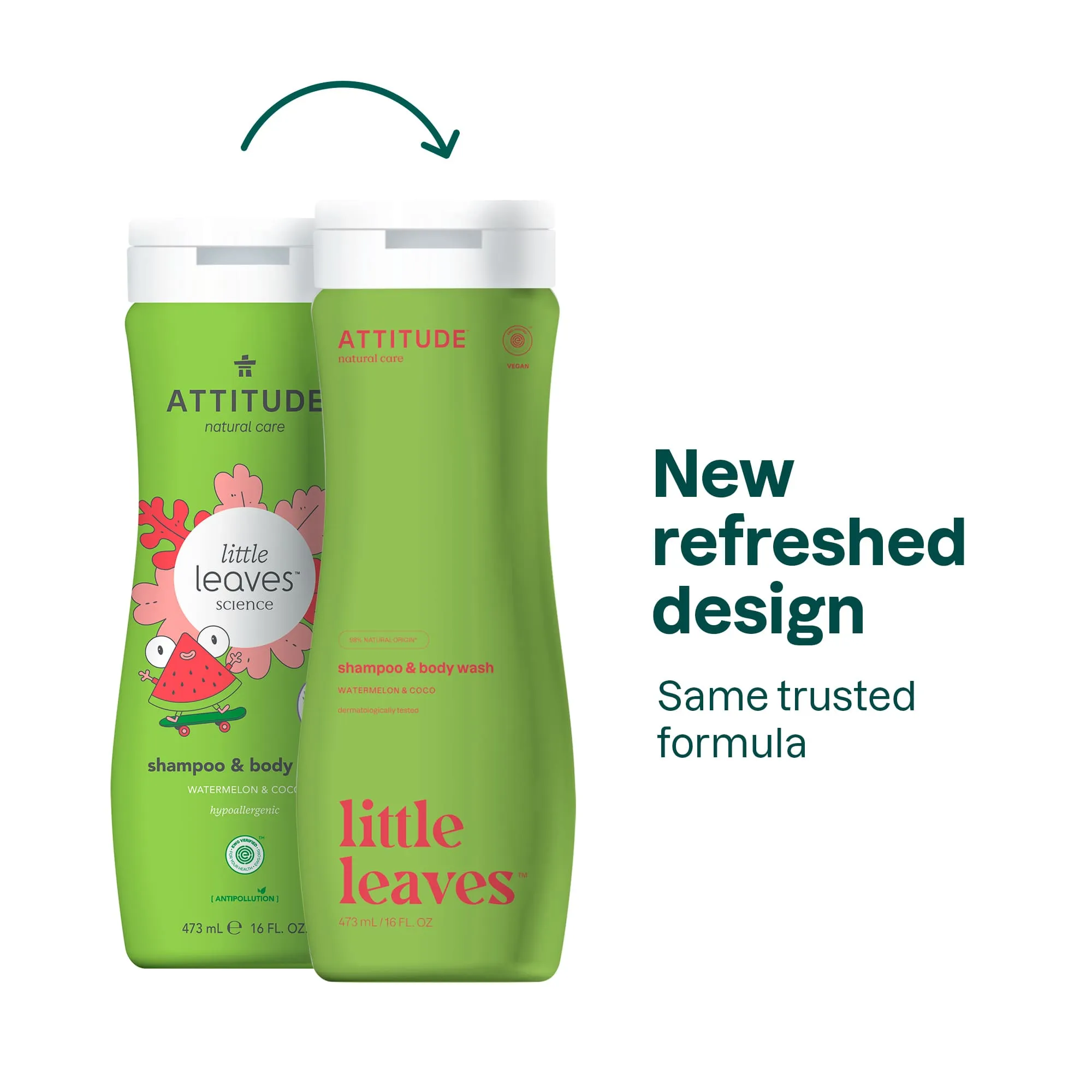 2-in-1 shampoo and body wash : LITTLE LEAVES™