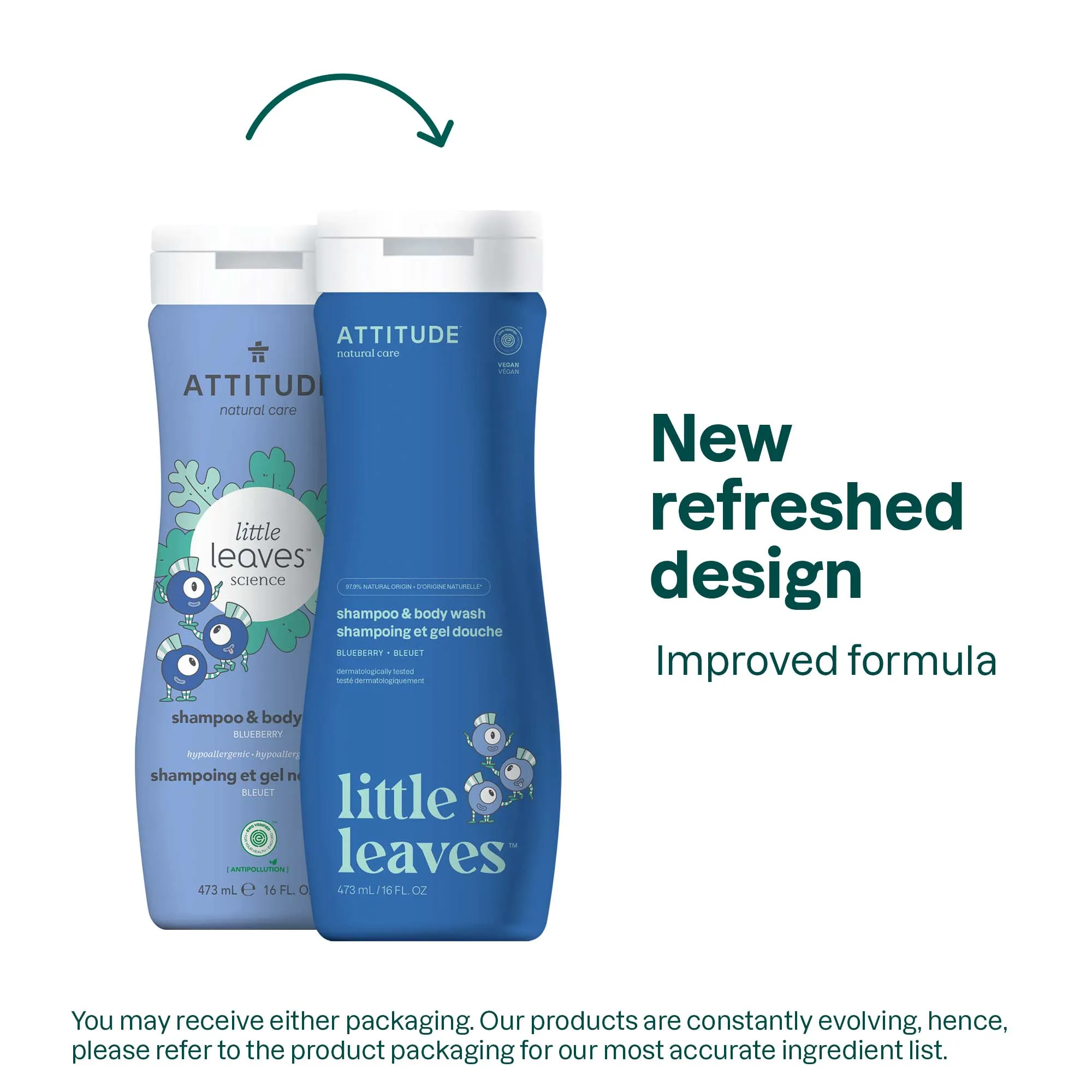 2-in-1 shampoo and body wash : LITTLE LEAVES™