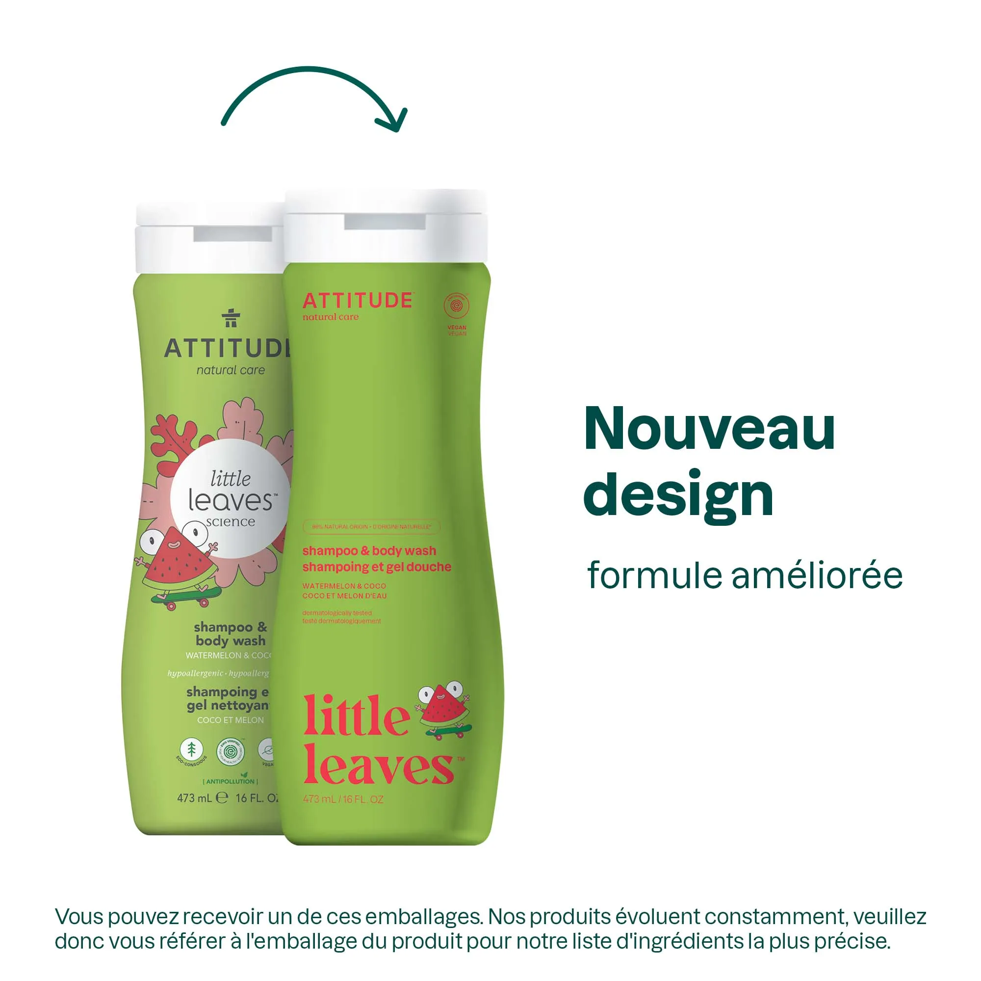 2-in-1 shampoo and body wash : LITTLE LEAVES™