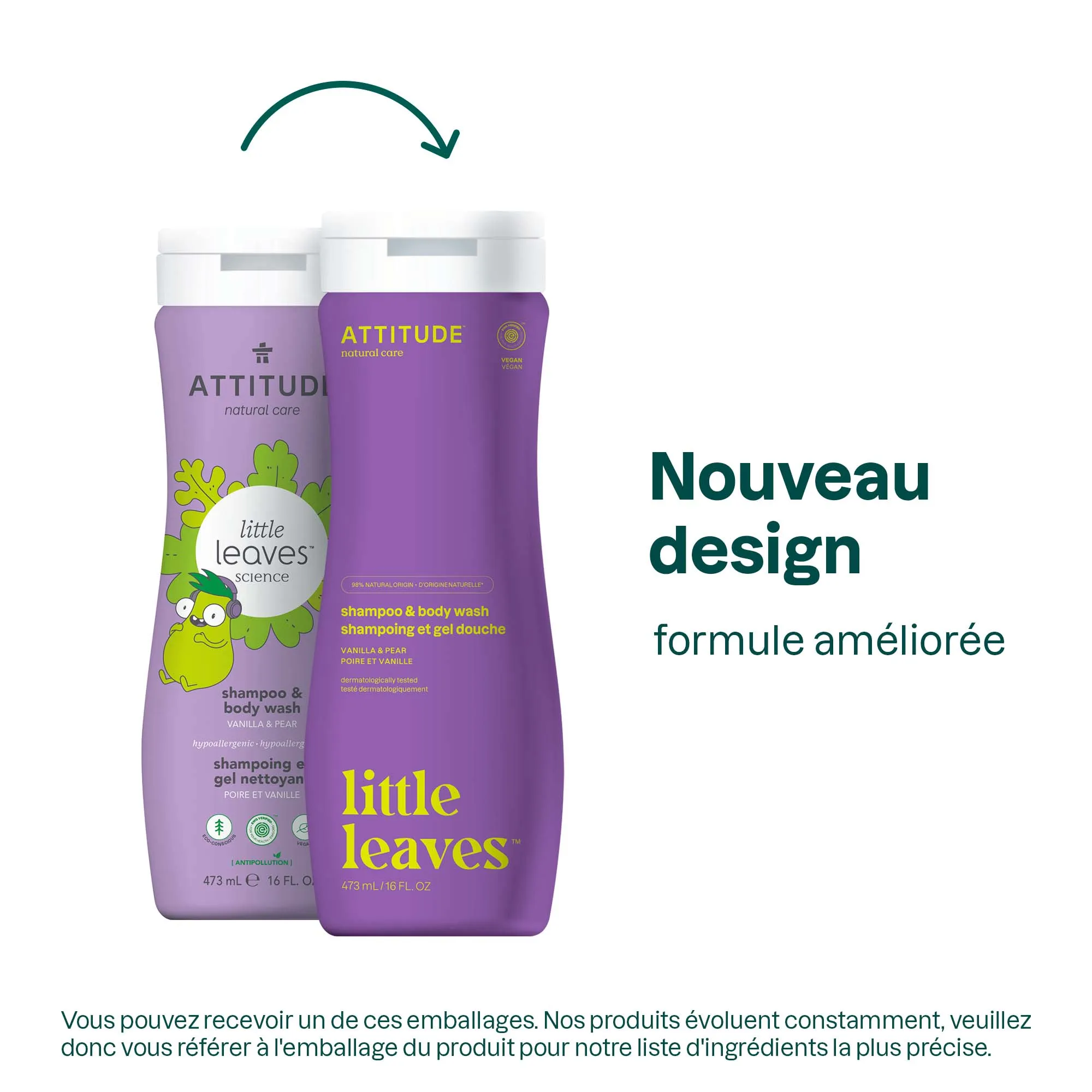 2-in-1 shampoo and body wash : LITTLE LEAVES™