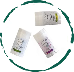 2-Pack all-Natural Deodorants for Kids & Teens by BeNat