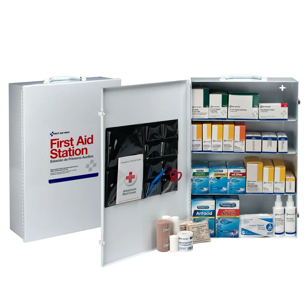 4 Shelf OSHA First Aid Station - W-6175