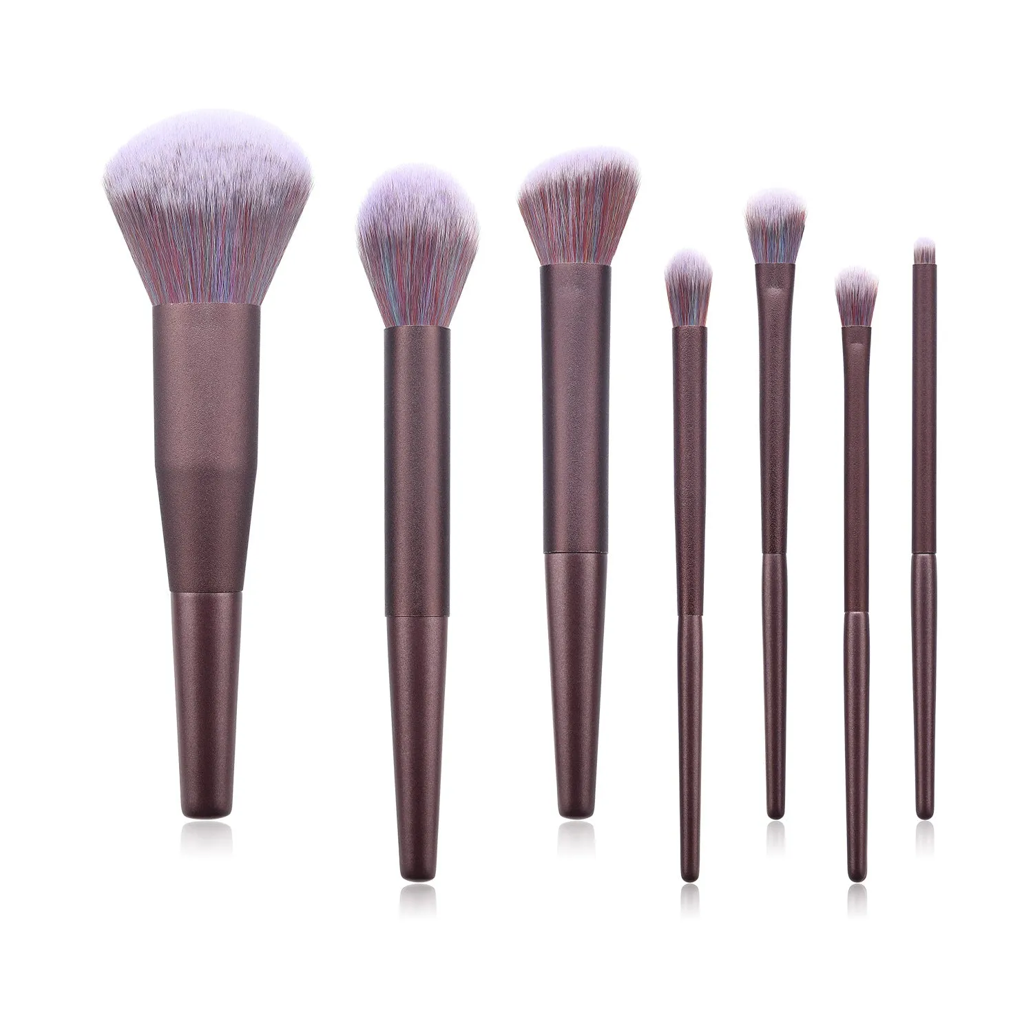 7 Piece Purple Passion PRO Sleek Brush Set - MQO 12 pcs