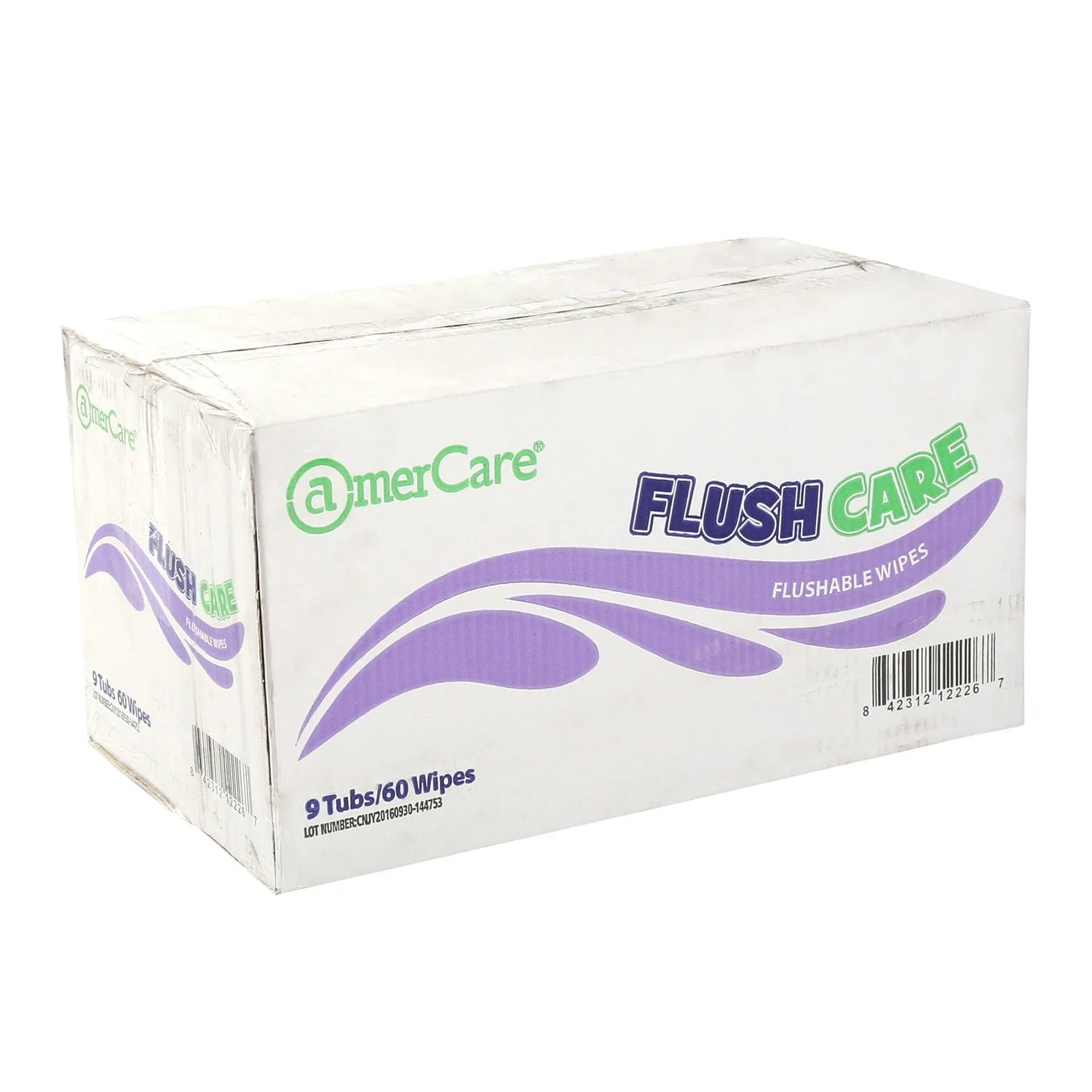 9" x 11" Spunlace Flushable Wipes, Case of 540