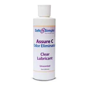 Assure C Ostomy Pouch Lubricating Deodorant Gel, 8 oz Bottle