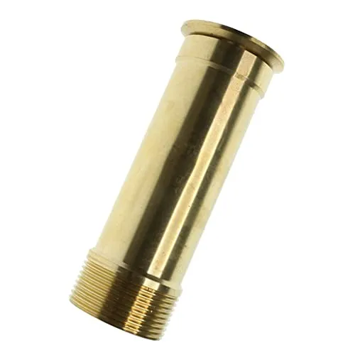 ATORSE® Brass Universal Petunia Trumpet Fountain Nozzle Head Pond Spray Dn40