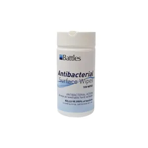 Battles Antibacterial Surface Wipes