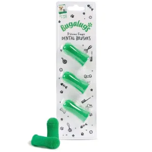 Bugalugs Finger Toothbrush 3pk