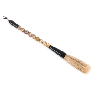 Calligraphy Brush - Beaded Handle