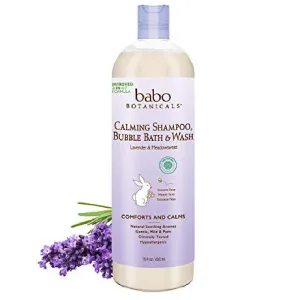 Calming Shampoo, Bubble Bath & Wash