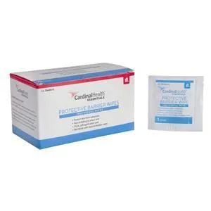 Cardinal Health Essentials Skin-Prep Protective Barrier Wipe 1-1/4" x 3"