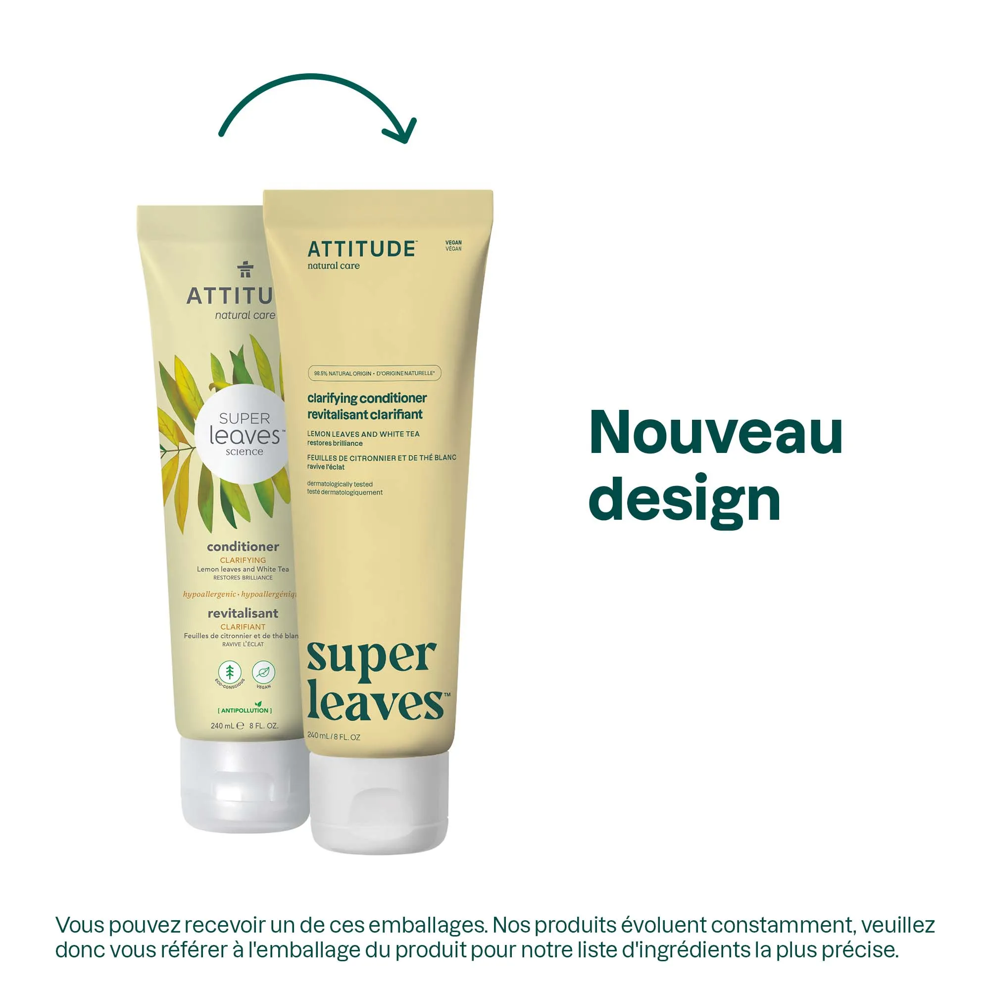 Clarifying conditioner : SUPER LEAVES™