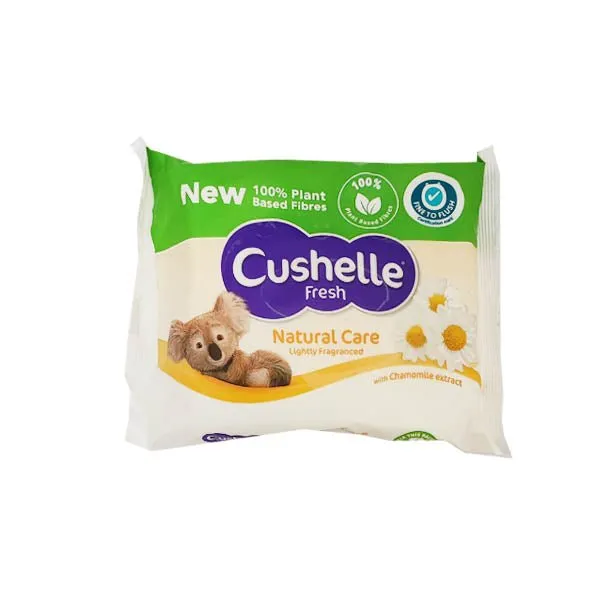 Cushelle Tissue Wipes Natural 42s