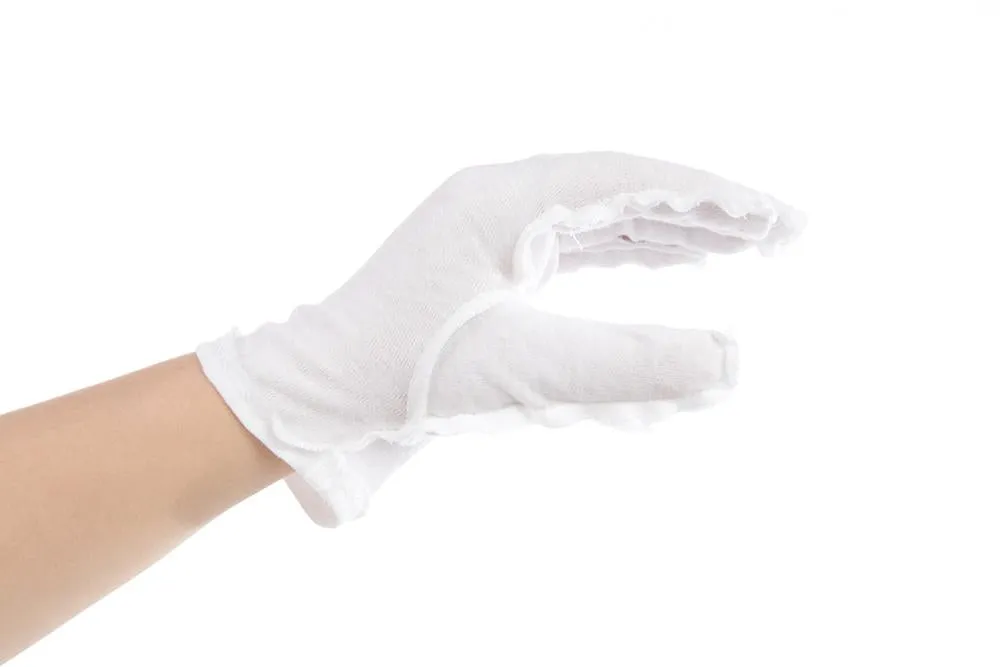 Custom Logo Cotton Gloves Protects From Dust, Pollution And Cold - Washable & Reusable