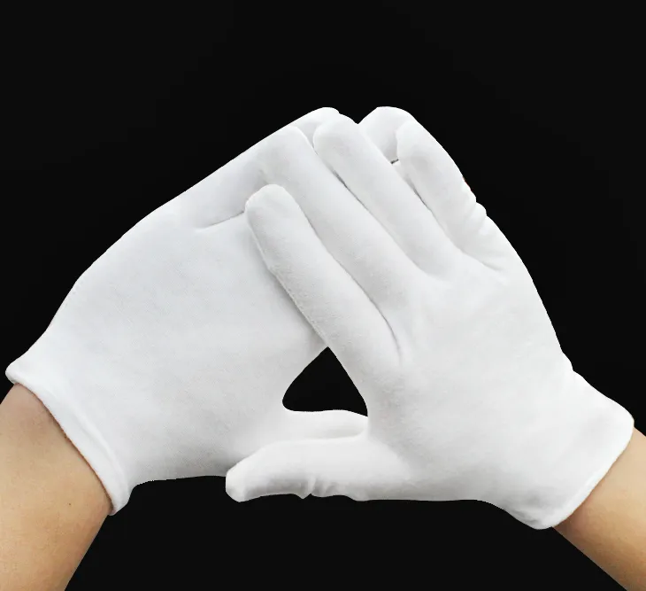 Custom Logo Cotton Gloves Protects From Dust, Pollution And Cold - Washable & Reusable