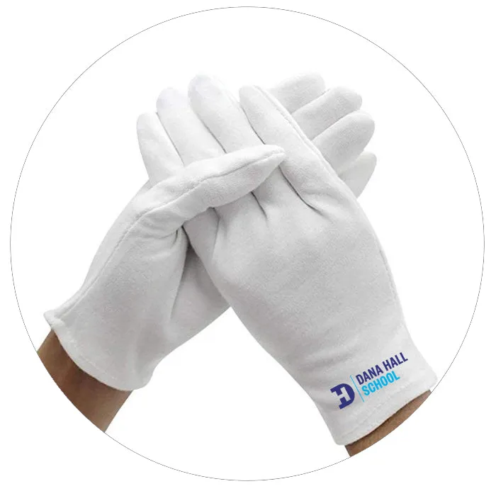 Custom Logo Cotton Gloves Protects From Dust, Pollution And Cold - Washable & Reusable