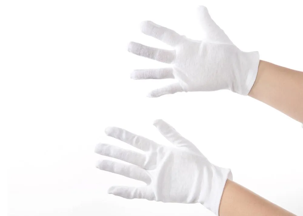 Custom Logo Cotton Gloves Protects From Dust, Pollution And Cold - Washable & Reusable