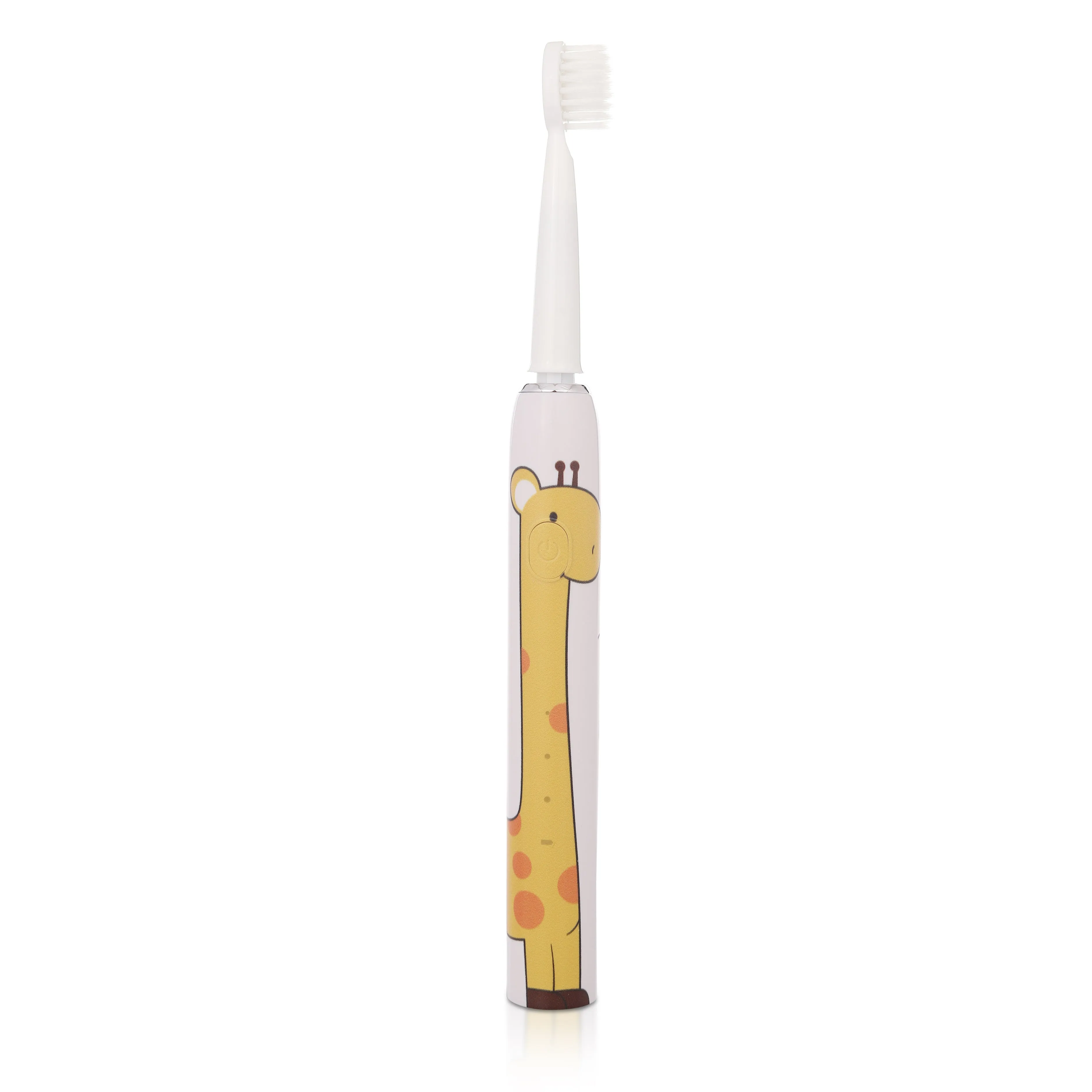 Cute Cartoon Printed Electric Toothbrushes for Kids Modes with 2 Min Smart Timer (Giraffe)