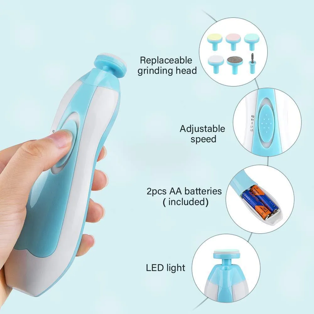 Dealzninja™ Premium LED Baby Nail Trimmer Set