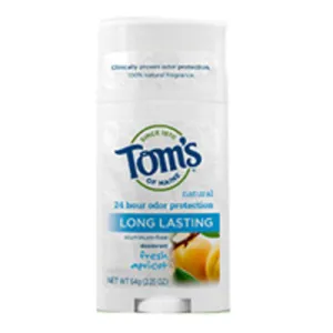 Deodorant Stick Long Lasting Apricot 2.25 oz By Tom's Of Maine