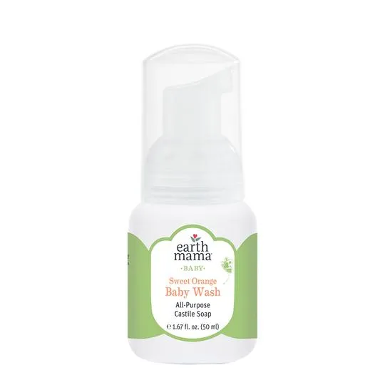 Earth Mama Organics Sweet Orange Baby Wash