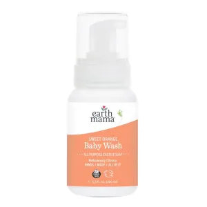 Earth Mama Organics Sweet Orange Baby Wash