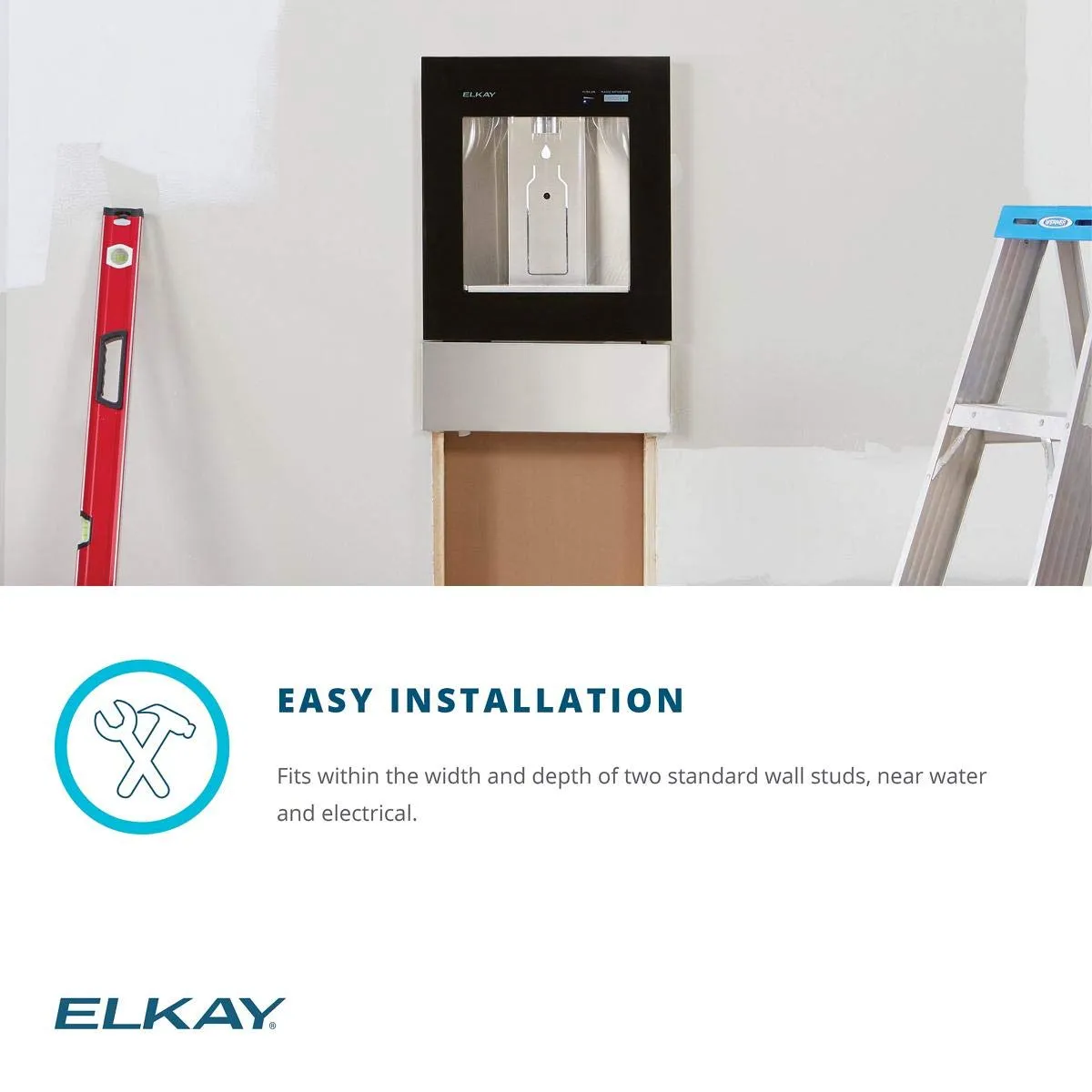 Elkay LBWD00 ezH2O Liv Built-in Filtered Water Dispenser, Non-refrigerated