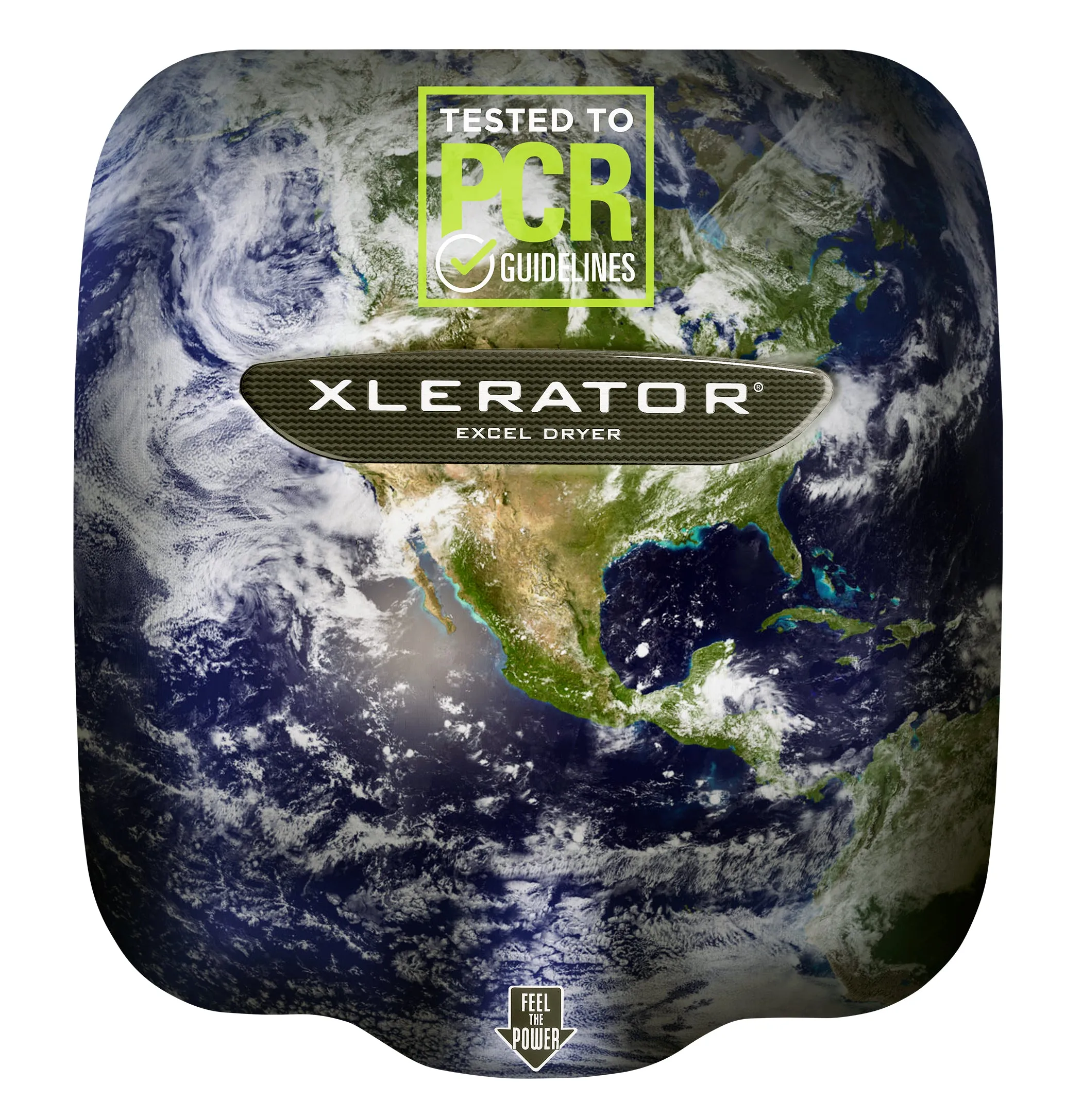 Excel Dryer XL-SI XLERATOR Hand Dryer Lets You Add Your Custom Logo or Design On the Cover