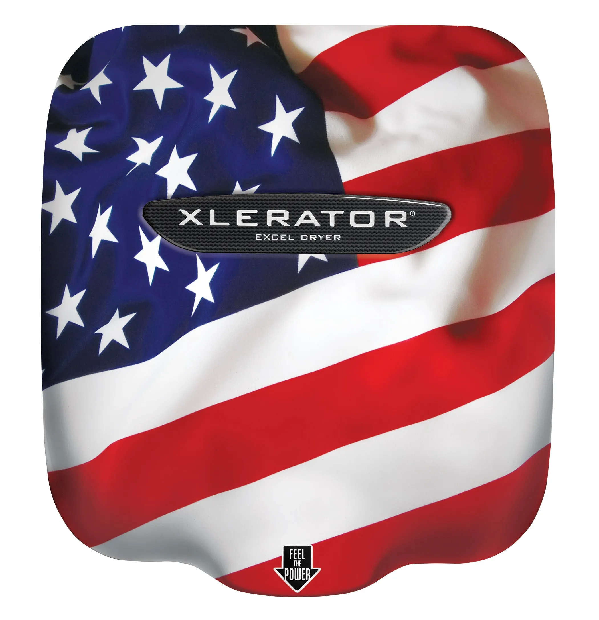 Excel Dryer XL-SI XLERATOR Hand Dryer Lets You Add Your Custom Logo or Design On the Cover