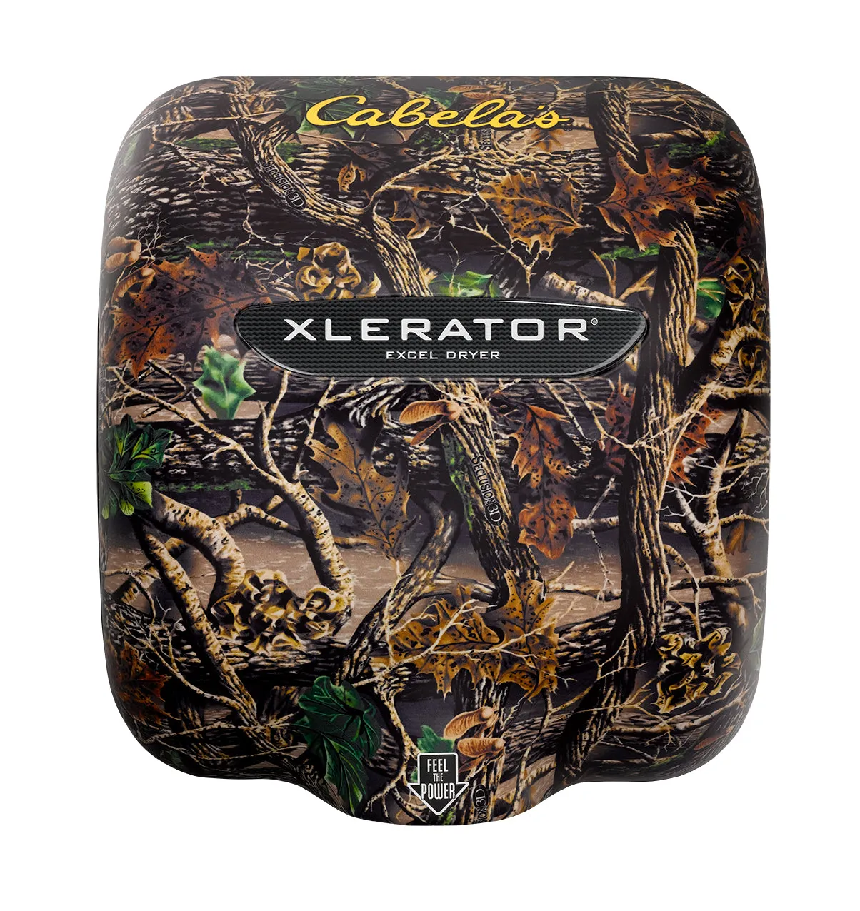 Excel Dryer XL-SI XLERATOR Hand Dryer Lets You Add Your Custom Logo or Design On the Cover