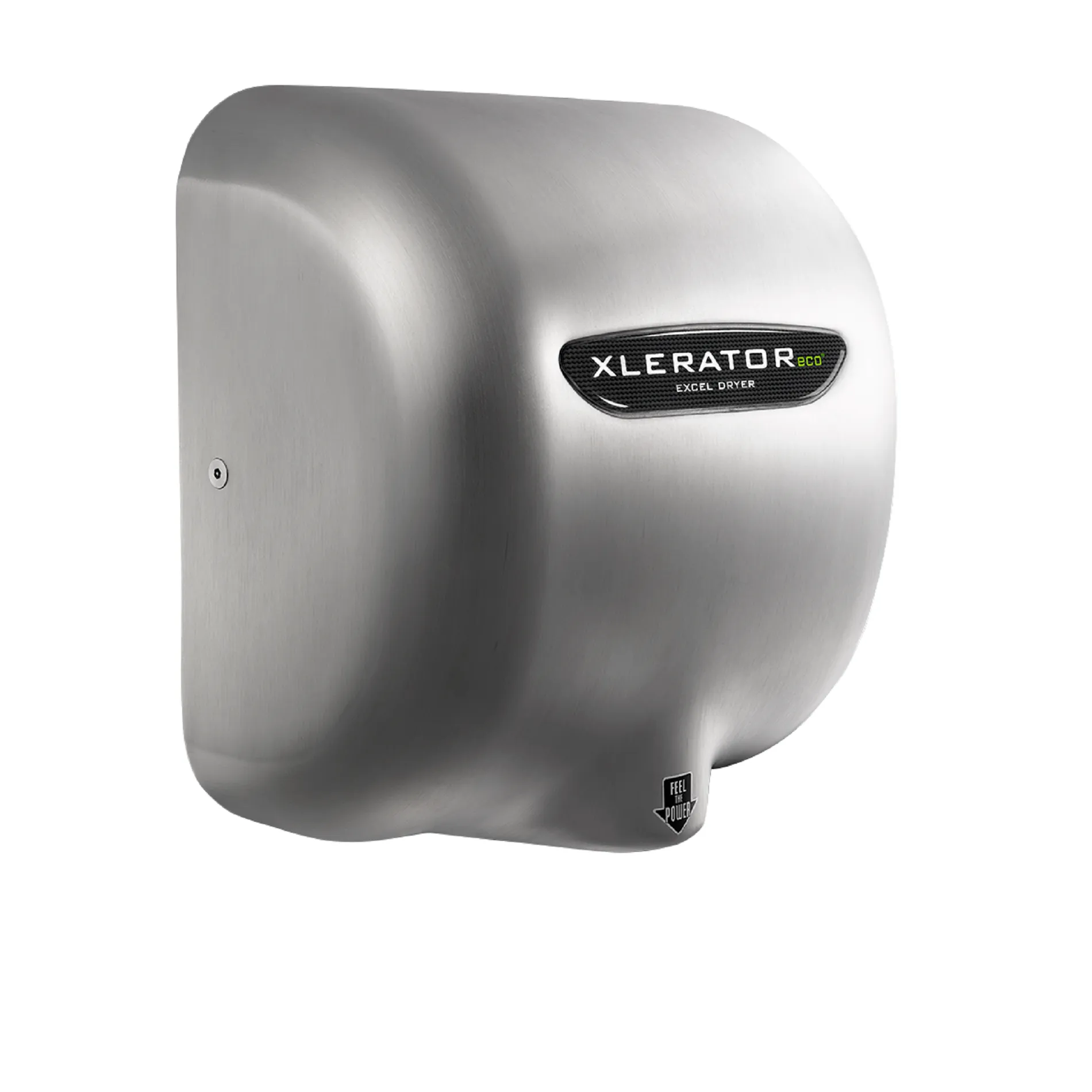 Excel Dryer XLERATOR® XL-SBH-ECO (No Heat) Hand Dryer with HEPA Filter - Brushed Stainless Steel High Speed Automatic Surface-Mounted