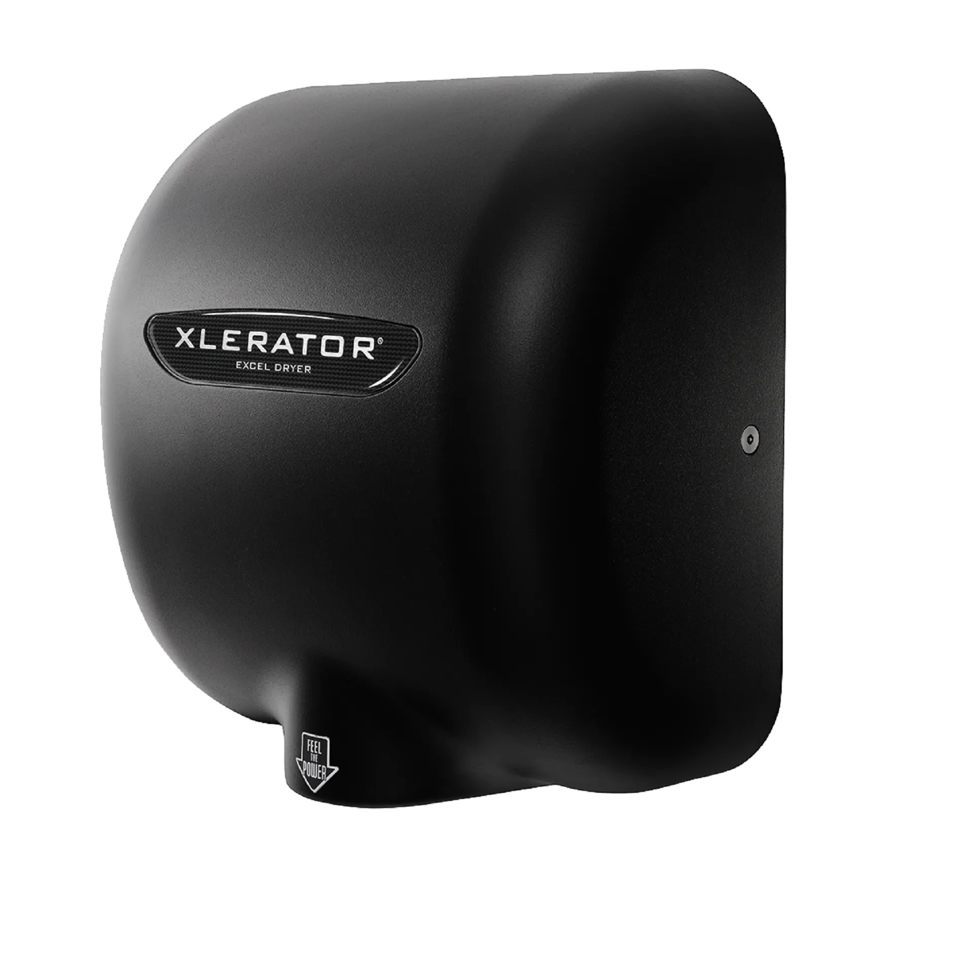 Excel Dryer XLERATOR® XL-SP (XL-BL) Hand Dryer - Special Color MATTE BLACK on Zinc Alloy High Speed Automatic Surface-Mounted