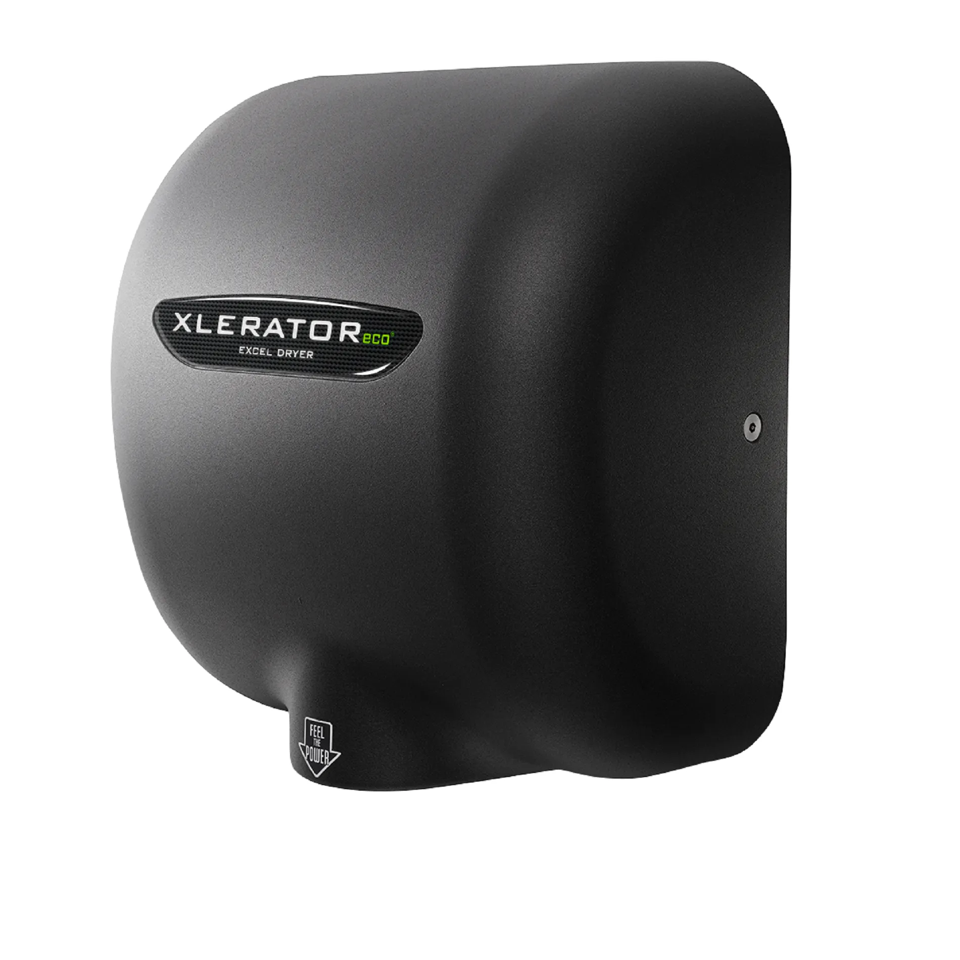 Excel Dryer XLERATOReco® XL-GRH-ECO (No Heat) Hand Dryer with HEPA Filter - Textured Graphite Epoxy on Zinc Alloy High Speed Automatic Surface-Mounted