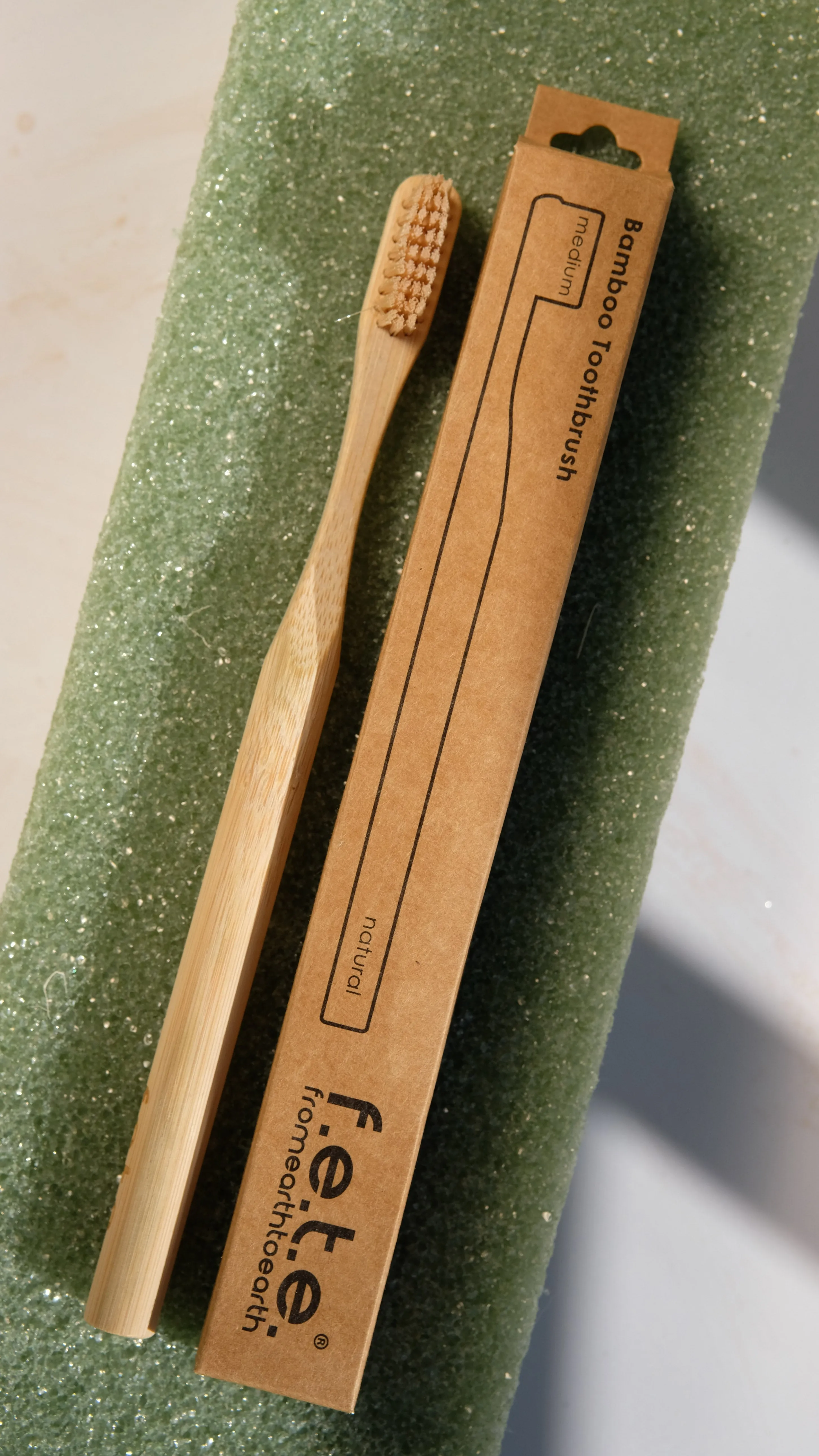 FETE Medium Bamboo Toothbrush