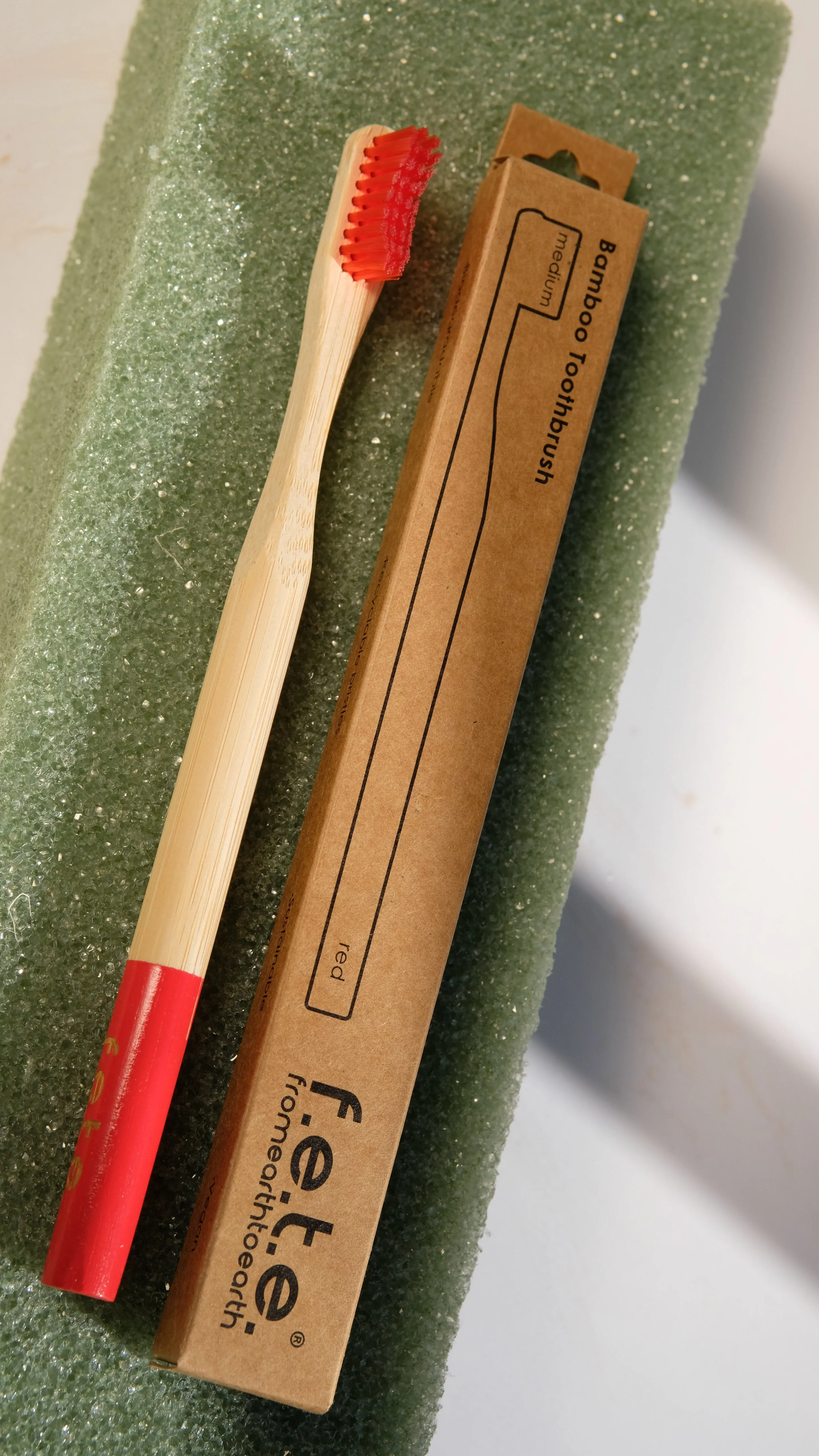 FETE Medium Bamboo Toothbrush