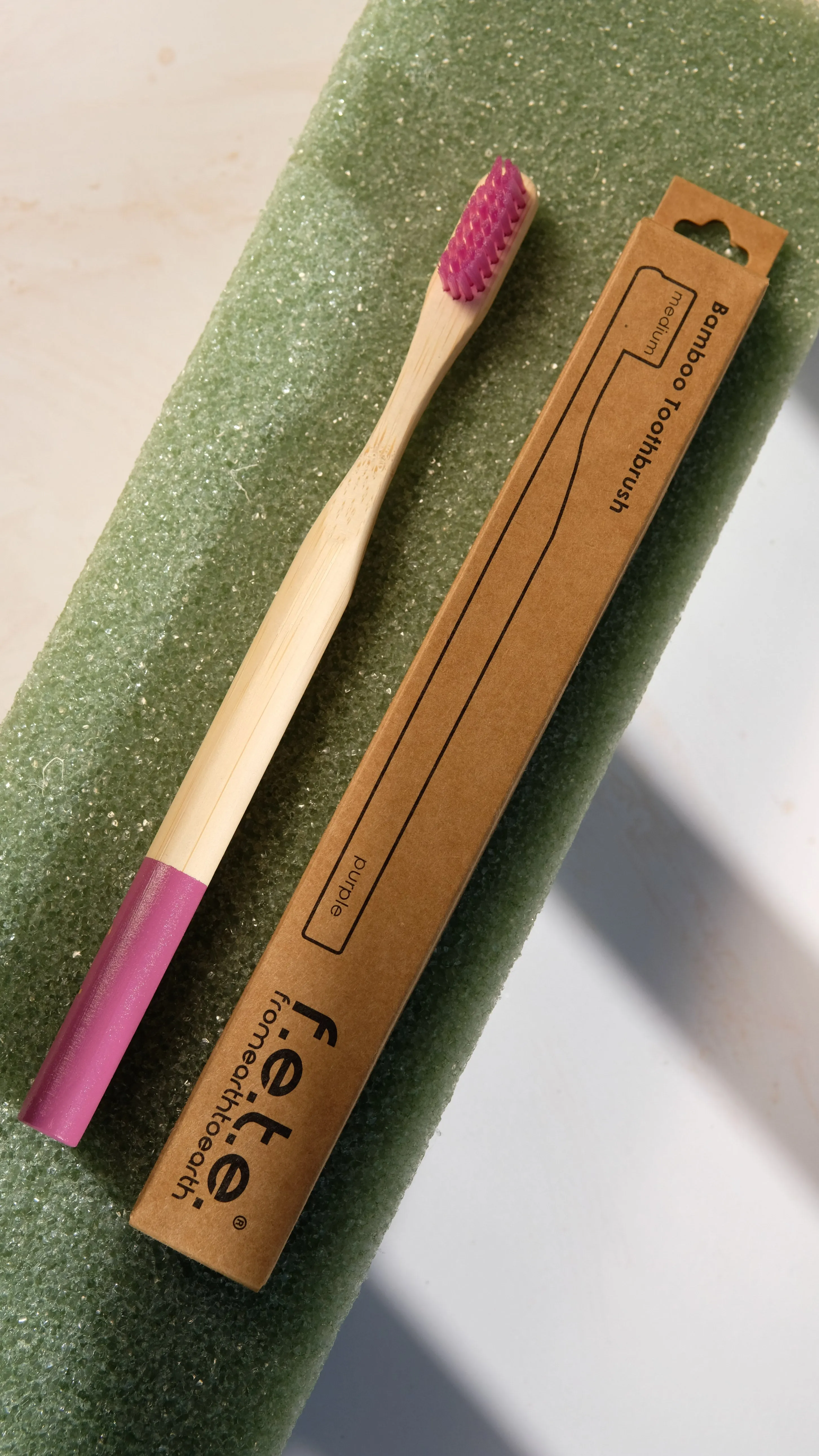 FETE Medium Bamboo Toothbrush