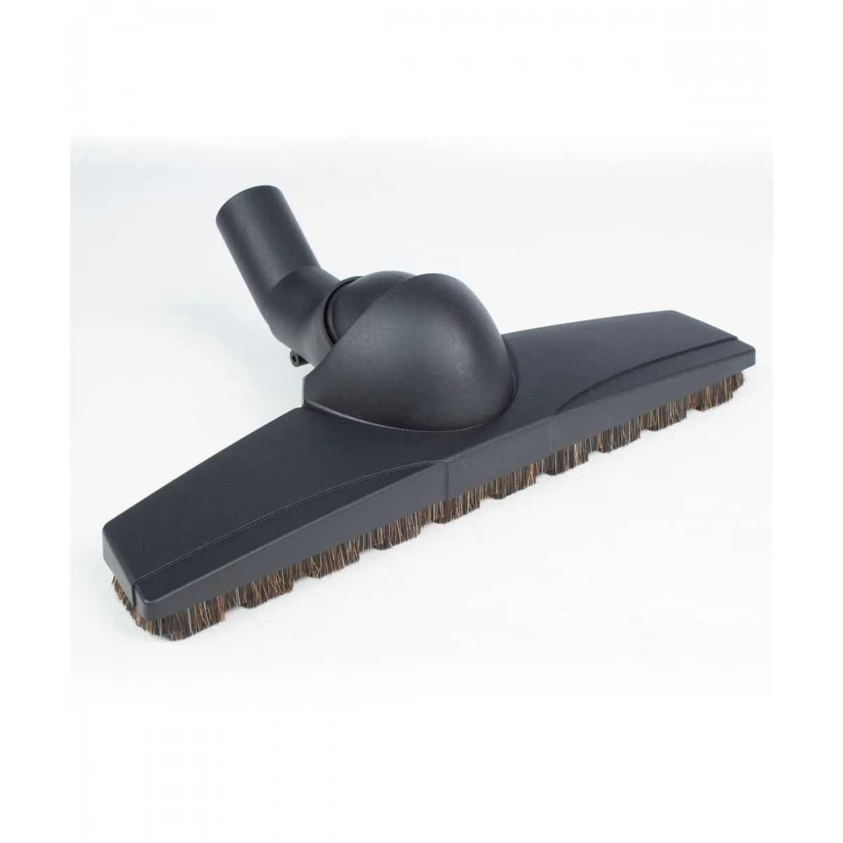 Floor Brush Double Swivel 1 1/4' Wessel Werk - Black