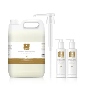 Geranium & Ylang Ylang Keratin Silken Conditioner Starter Pack