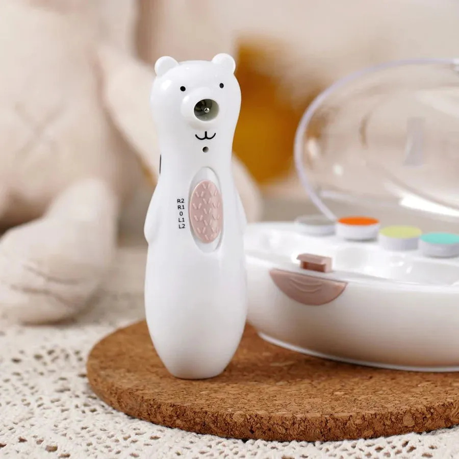 Happii Bear Nail Care Set - USB RECHARGABLE By Haakaa