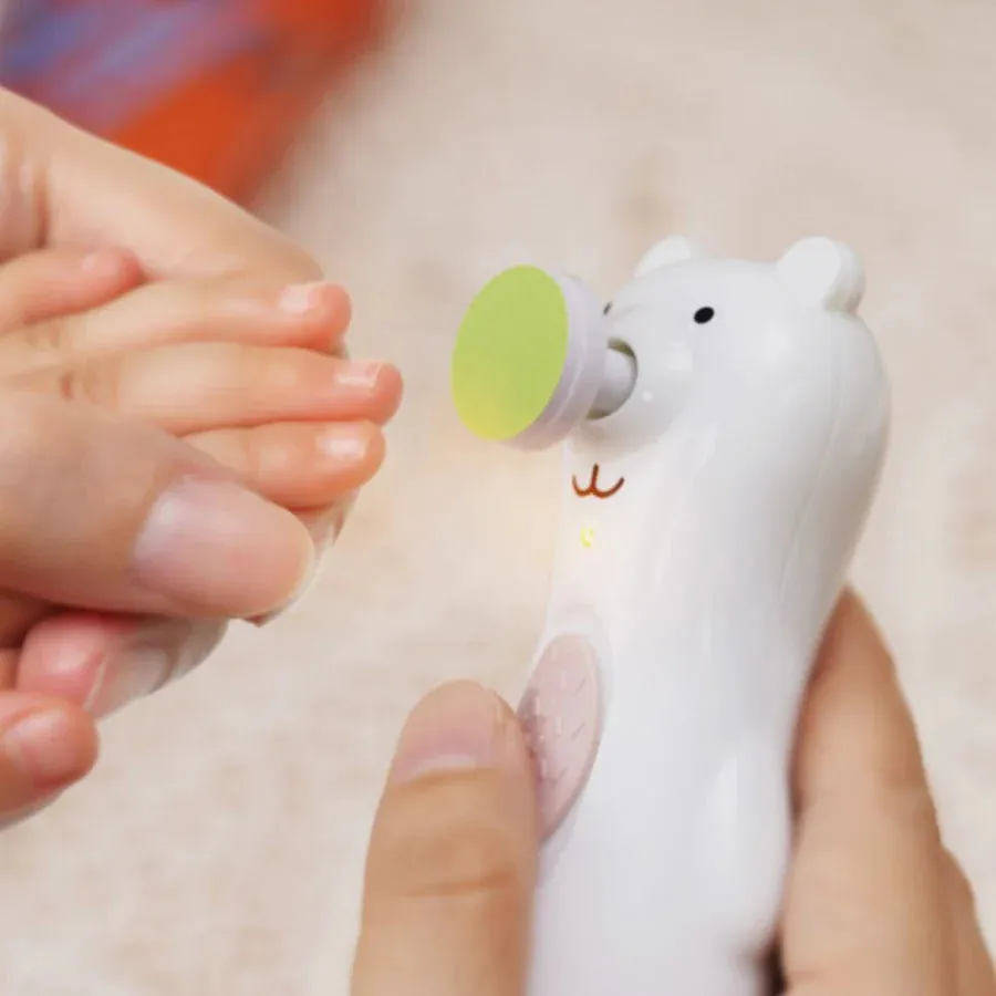 Happii Bear Nail Care Set - USB RECHARGABLE By Haakaa