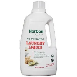 Herbon Laundry Liquid Fragrance Free 1.25L