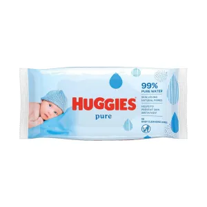 Huggies Pure Baby Wipes 56