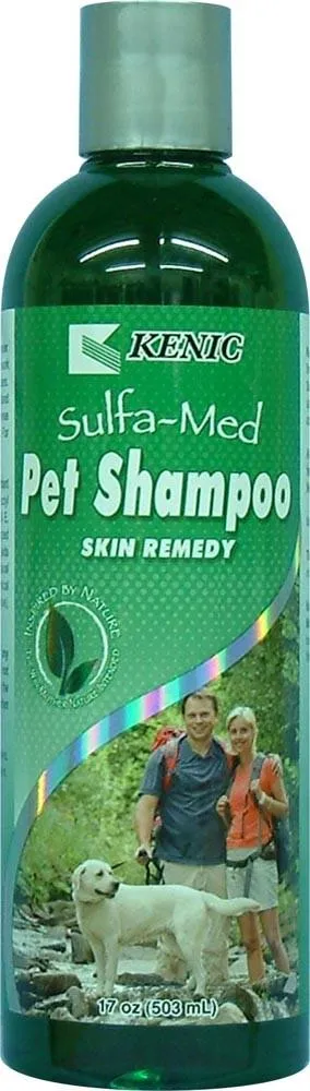 Kenic Sulfa-Med Soap/Detergent Free Pet Shampoo 17oz