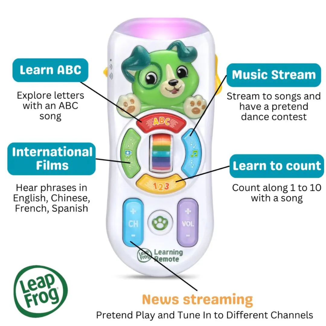 Leapfrog Channel Fun Learning Remote (6m )