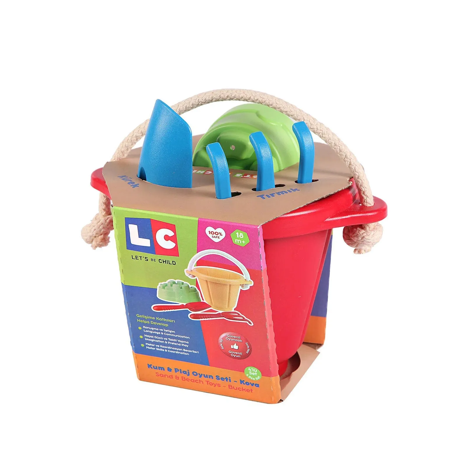 Let's Be Child Sand & Beach Play Set Assorted