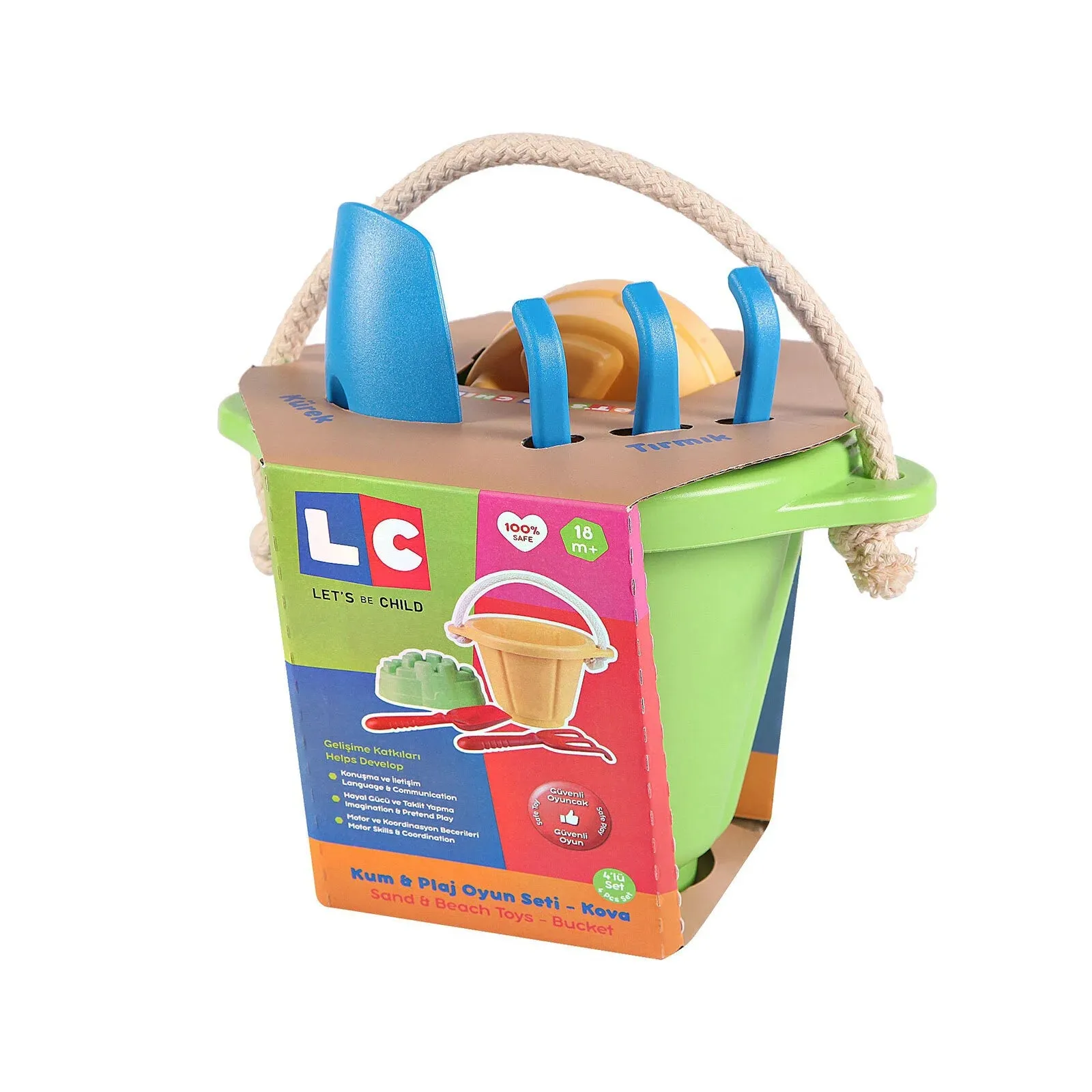 Let's Be Child Sand & Beach Play Set Assorted