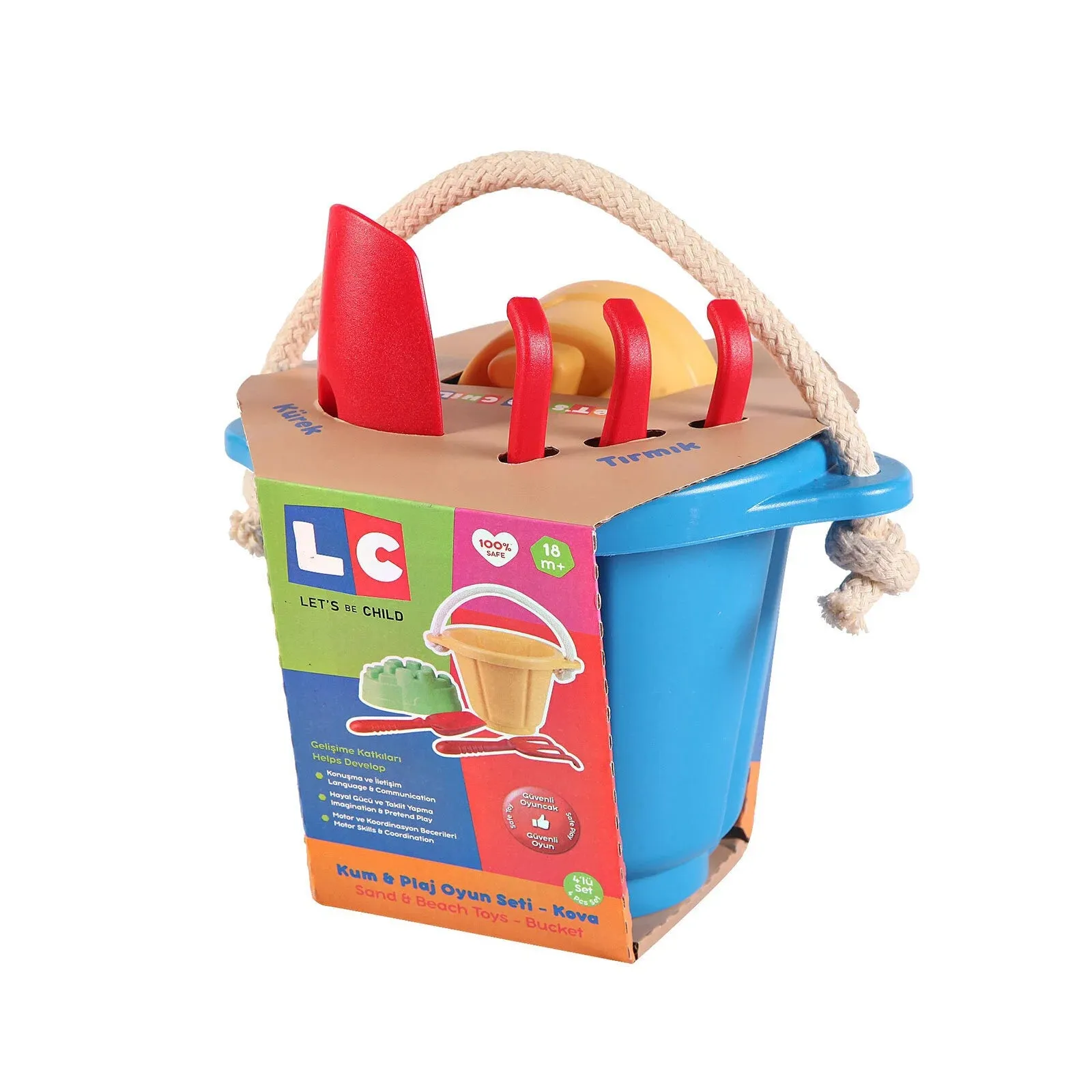 Let's Be Child Sand & Beach Play Set Assorted