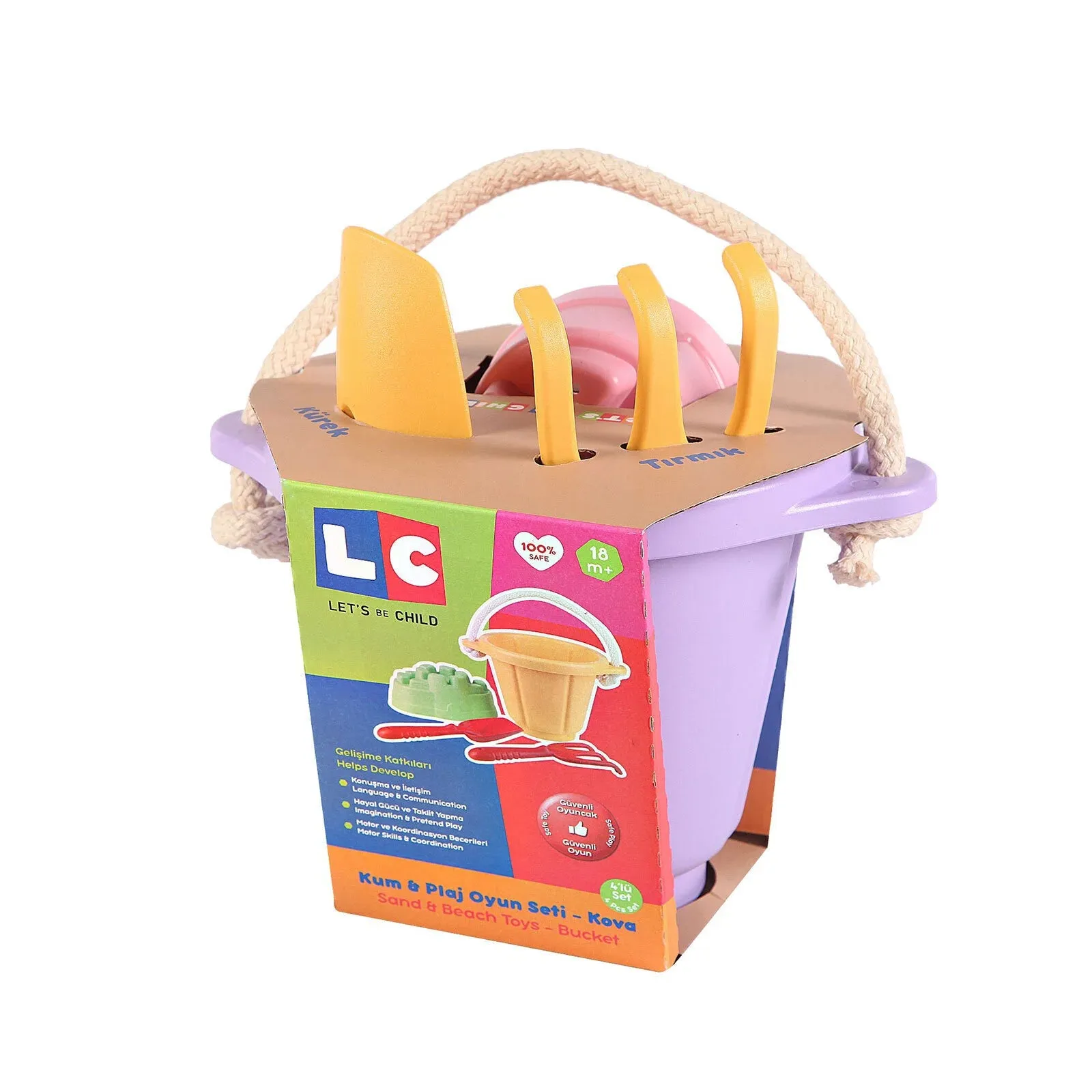 Let's Be Child Sand & Beach Play Set Assorted