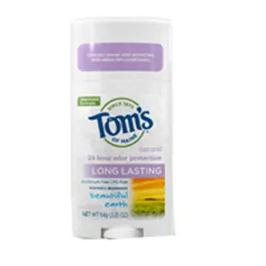 Long Lasting Deodorant Beautiful Earth 2.25 oz By Tom's Of Maine